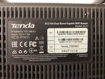 Predám wifi router tenda. - 2