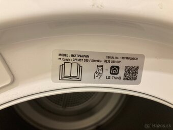 Sušička LG RC8TV9AVWN - 2