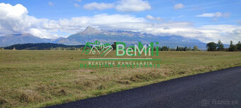 Pozemok s krásnym výhľadom na Kriváň ID: 055-14-STKE - 2