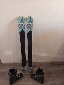predám detske freestyle lyže atomic - 2