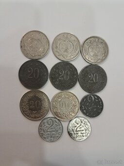 Mince 2,10,20, heller - 2