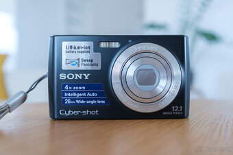 Sony Cyber-shot DSC-W510 čierny - 2
