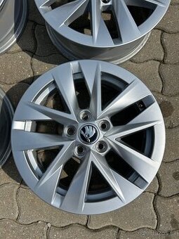 Alu.disky Fábia IV Rotare Aero R15 + Pneu.185/65R15 - 2