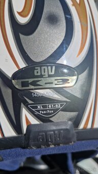 Predám helmu AGV K3 XL - 2