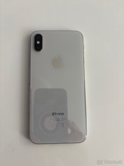 iPhone X strieborný - 2