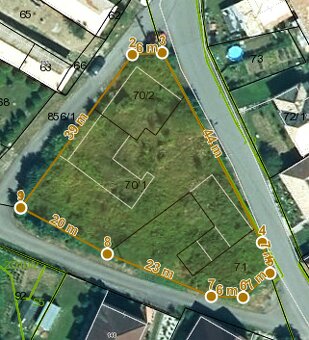 Pozemok Dolné Plachtince 1.400m2, 20Eur/m2 - 2