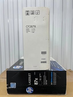 2 ks originálních tonerových kazet HP 87X černá - 2