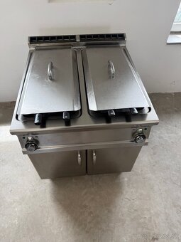 Elektrická dvoufritéza RMGastro 2x 25 litrů - 2