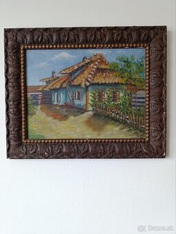 Obraz Domček so slamenou strechou - 2