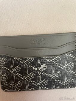 Goyard sivý cardholder na karty - 2