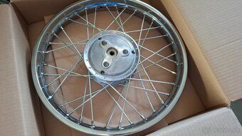 Chromované koleso JAWA Pionier .pevnejšie dráty - 2