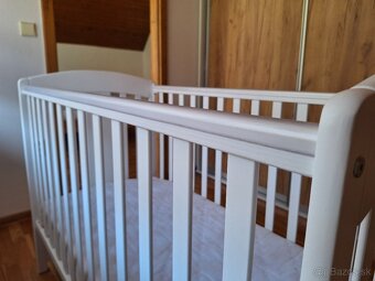 Detská postieľka s madracom a paplónom - 2