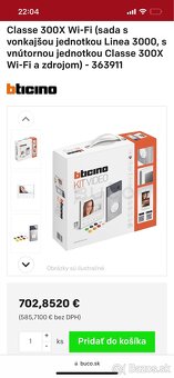 Legrand Bticino Kit video - Videovrátnik - 2