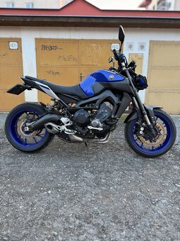 Yamaha MT-09, 2017, 85 kW - 115 koní - 2