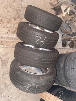 Kolesá 6½J, 5 × 112, ET 50 s letnými pneu 205/55 R16 - 2