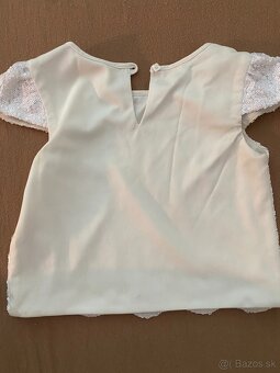 Flitrovaný letný top - 2