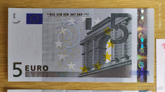 Nové € bankovky z roku 2002 - 2