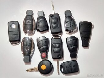 Mercedes smart kryt kluča autokľuč obal - 2