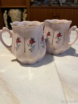 Ružoý porcelán - 2