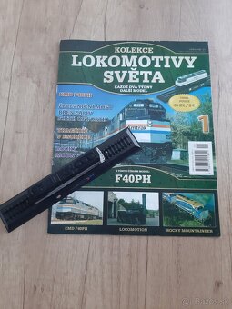 Lokomotívy sveta + časopis v ČR - 2