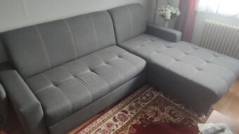Predám rozťahovaciu rohovú sedačku s úložným priestorom - 2