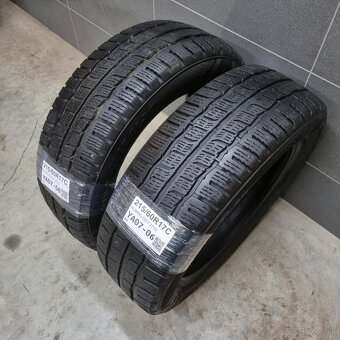 Dodávkové zimné penu 215/60 R17C KUMHO DOT2718 - 2