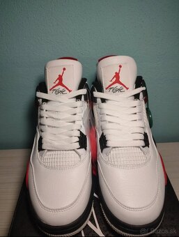 Air Jordan 4 Retro Red Cement - 2