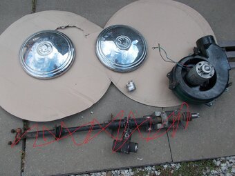 Predam pre skoda 100-110 motor kurenia chrom puklice brzdy - 2