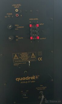 Predam subwoofer QUADRAL SUB-Q-57 aktív - 2