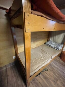 Poschodová posteľ z masívu - 2