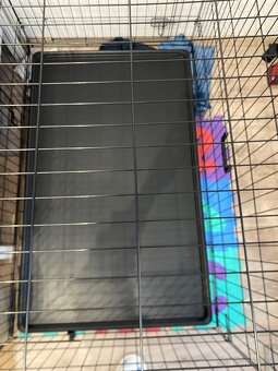 Predám klietku veľkosť 121x74x82cm - 2