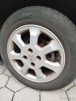 Hliníkové disky Opel, 4 skrutky - 2