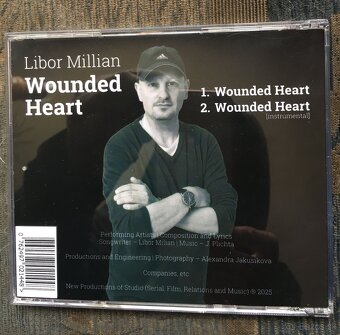 CD Singels Libor Milian-Wounded Heart - 2