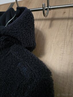 Dámska CMP teddy/fleece bunda s kapucňou - 2