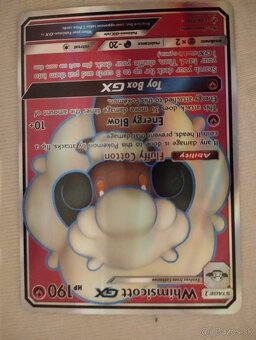 Pokémon karta- WhimsicottGX - 2