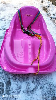 Detské boby Junior s popruhom - 2