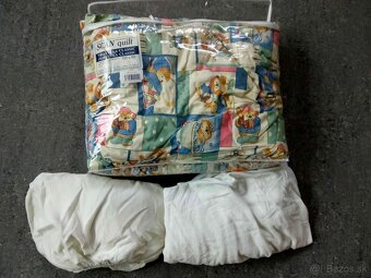 Detský paplón + vankúš + 2 ks plachta - 2