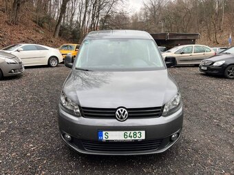 VW Caddy 1.2 TSI 77 kW 2x šoupačky 2011 klima serviska - 2
