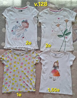 Tricka kratky a dlhy rukav, kosela - 2