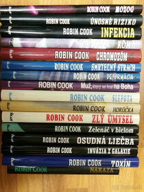 Robin Cook (12 kníh) + John Grisham (6 kníh) - 2