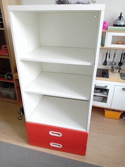 Detská IKEA policová skriňa so šuflíkmi - 2