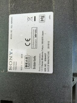 TV na diely funkčné poškodená obrzovka - 2