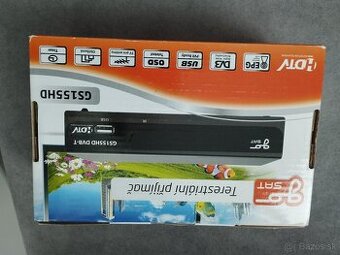 Predám DVB-T prijímač Gosat GS155 HD - 2