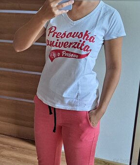 Dámske biele tričko UNIPO - 2