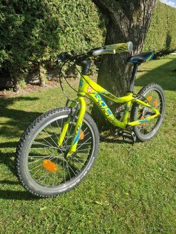 Detský horský bicykel RockMachine Storm 20 Green - 2