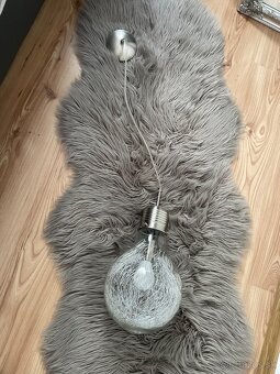 Závesná žiarovka lampa -moderný kúsok - 2