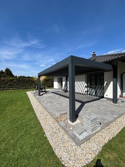 Hliníkova pergola zimna záhrada - 2