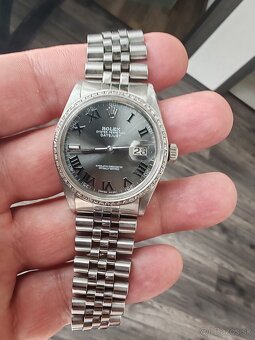 Predám krásne dámske hodinky Rolex datejust s diamantani - 2