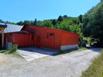 TUŽINA okres Prievidza - CHATA s terasou a garážou - 2