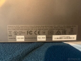 Přenosný Monitor ASUS 15 palců - 2